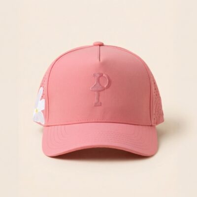 Casquette vahine rose petal